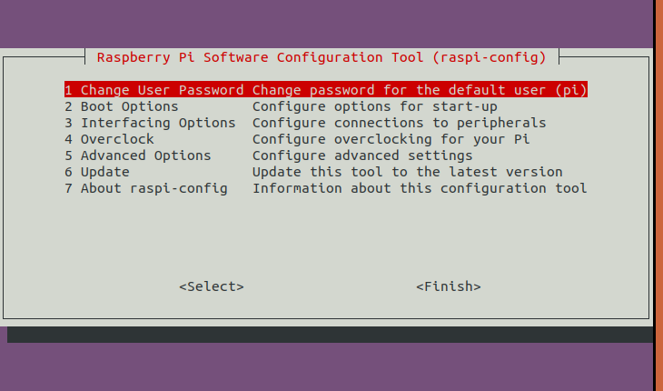 raspi-config
